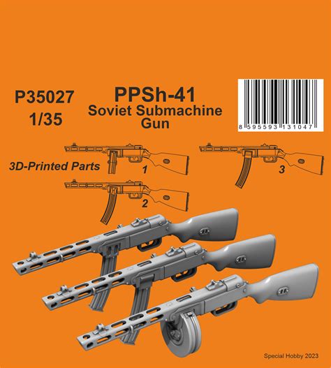 PPSh 41 Soviet Submachine Gun HLJ Com
