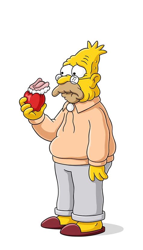 Abraham Simpson Ultimas Temporadas Personajes De Los Simpsons Los