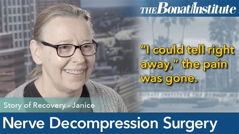 Nerve Decompression Surgery Testimonial Bonati Spine Institute
