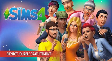 Le Jeu Les Sims 4 En Téléchargement Gratuit Sur Consoles Et Pc à