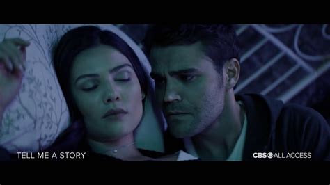 An anthology series featuring beloved fairy tales interweaving into a subversive tale of love, loss, greed, revenge and murder. Tell Me a Story: Paul Wesley e Danielle Campbell atuam juntos