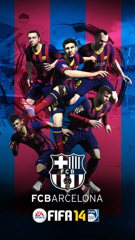 Fifa 14 Barcelona Iphone Wallpapers Free Download