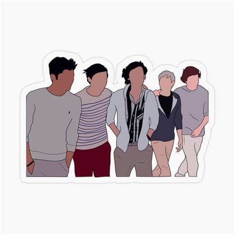 One Direction Together Sticker By Taylorros4244 Pegatinas Bonitas
