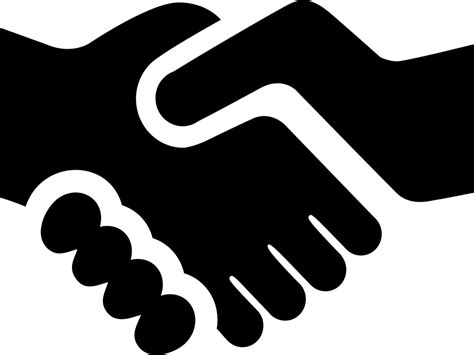 Handshake Clipart Svg Handshake Svg Transparent Free For Download On