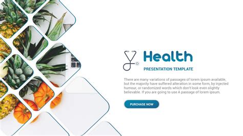 Health Powerpoint Presentation Template By Slideone Graphicriver
