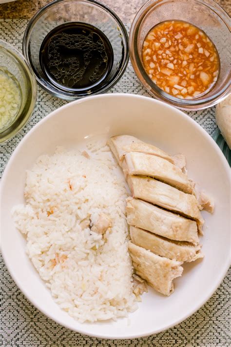 Hainanese Chicken Rice Recipe Hungry Wanderlust