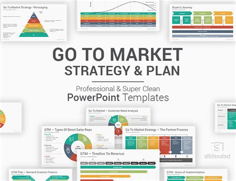 Go To Market Strategy And Plan Powerpoint Templates Slidesalad