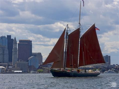 Schooner Roseway Arrives In Boston By Leighton Oconnor Turningart