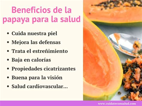 12 Beneficios De La Papaya Para La Salud Y El Organismo