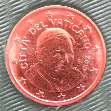 Vatican 1 Cent Coin 2010 Euro Coinstv The Online Eurocoins Catalogue