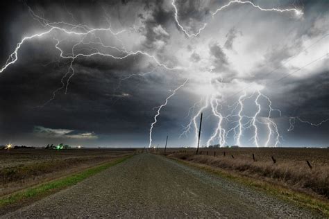 Lightning Crashes By Ba Photography On 500px Nature Photography