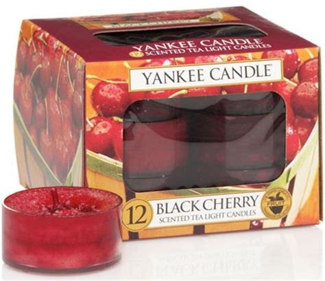 Yankee Candle Black Cherry Tea Light Candles 117 G
