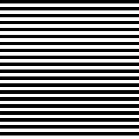 Black And White Stripes 12mm