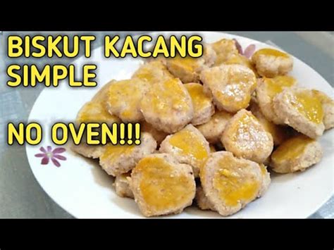 Brownies cheesecake ekonomis tanpa oven, tanpa mixer. Biskut Kacang Simple Tanpa Oven || Kuih Raya - YouTube