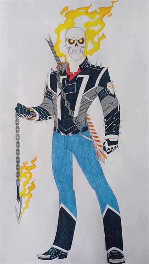 My Ghost Rider Oc Tangled The Series Style By Descent92 On Deviantart