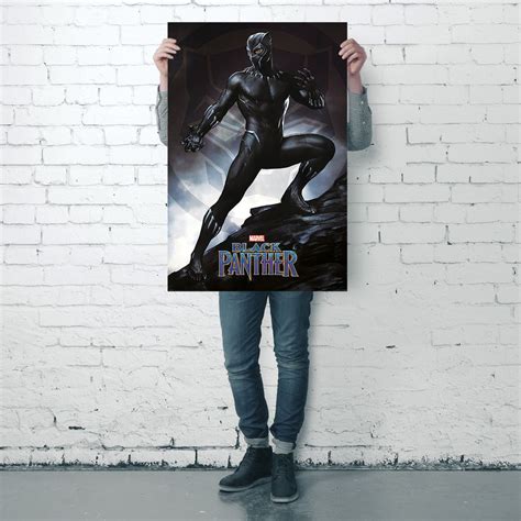 Black Panther Poster Stance Poster Großformat Jetzt Im Shop Bestellen