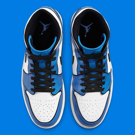 Air Jordan 1 Mid Signal Blue Dd6834 402 Release