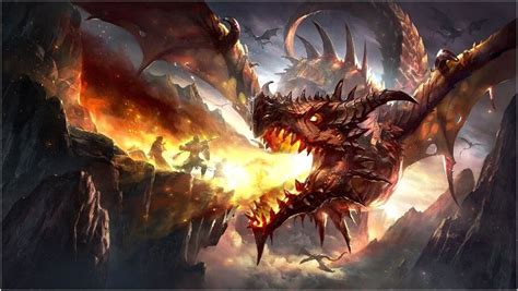 Epic Dragon Wallpaper 4k Planet Painting Fantasy Artist Dragon Artwork