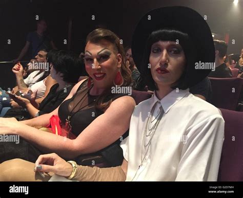 Tel Aviv Israel 27th May 2016 The Audience At The Israel Miss Trans Beauty Pageant For