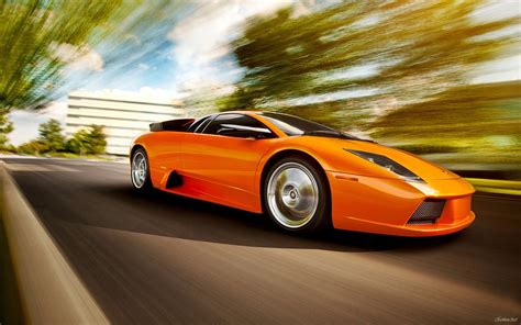 Online Crop Orange Car Car Motion Blur Concept Cars Orange Cars
