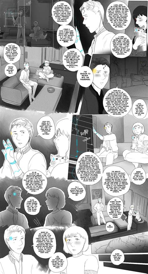 post 4548742 comic connor detroit become human hank anderson himinotebook