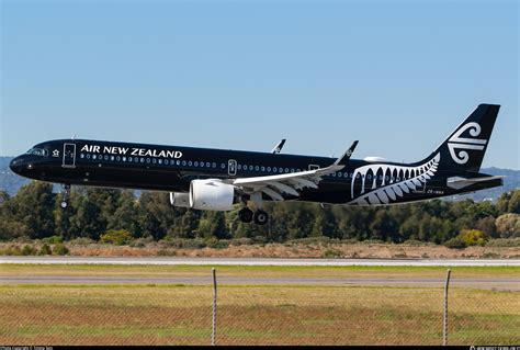 Zk Nna Air New Zealand Airbus A321 271nx Photo By Timmy Tam Id