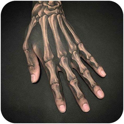 Pinterest Skeleton Hand Tattoo Hand Tattoos For Guys Hand Tattoos
