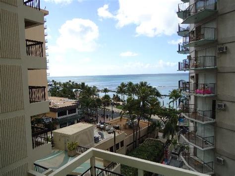 Balcony View From 36th Floor Picture Of Aston Waikiki Beach Tower