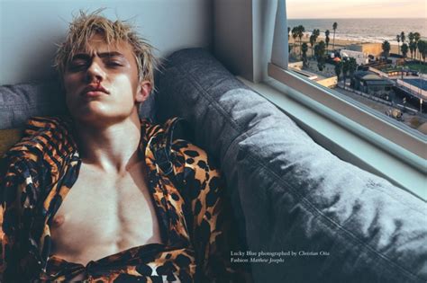 Lucky Blue Smith Is A Hustler For Wonderland Shoot The Fashionisto