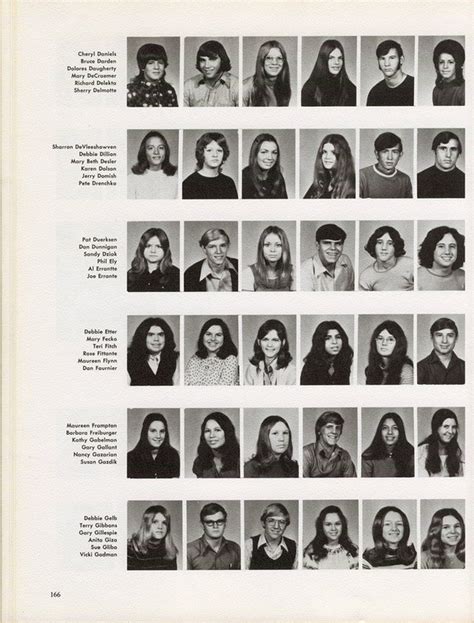1972 Yearbook Juniors Center Line High School Memories