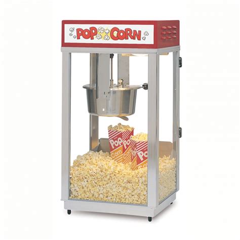 Popcorn Machine W Lighted Sign Classic Popcorn