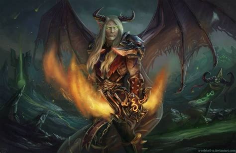 Demon Hunter Commission By X Celebril X On DeviantArt Demon Hunter World Of Warcraft