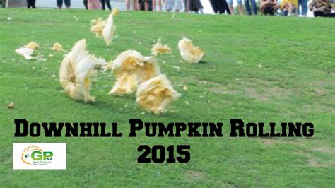 Downhill Pumpkin Rolling 2015 Youtube