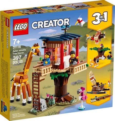 Lego La Cabane Dans Larbre Du Safari 31116