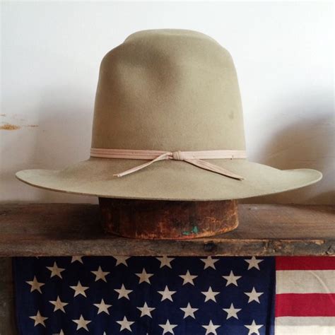 Vintage 50s Stetson Cowboy Hat By Raggedythreads On Etsy