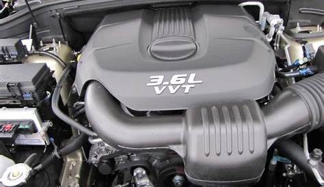 2012 Dodge Durango Crew 3.6 Liter DOHC 24-Valve VVT Pentastar V6 Engine
