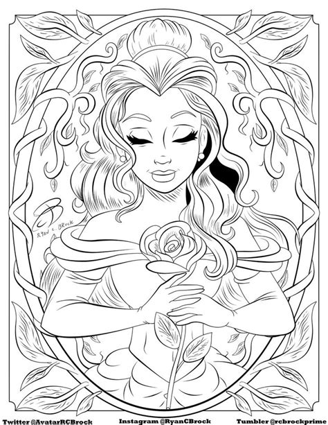 View Disney Coloring Pages Adults Pics Free Coloring Page