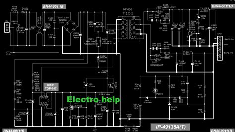Wrg 2262 wiring samsung schematic smm pircam. Electro help: BN44 00111B - Samsung LCD TV SMPS circuit diagram