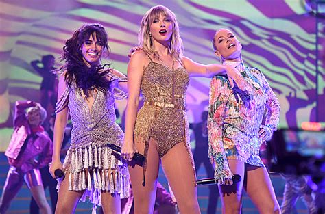 taylor swift shows support for halsey and camila cabello s new music billboard billboard