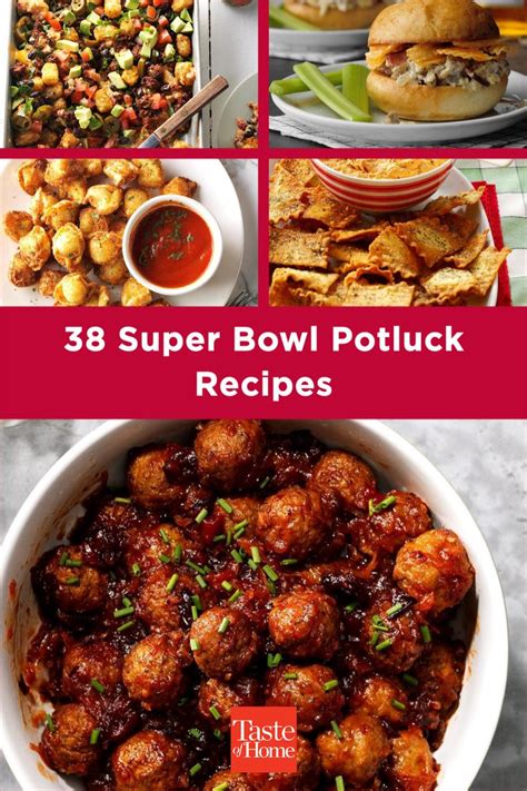 38 Game Day Potluck Recipes Potluck Recipes Potluck Dishes Super Bowl Potluck