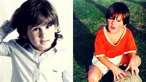 Childhood Pics Of Lionel Messi Unseen And Rare Photos Youtube