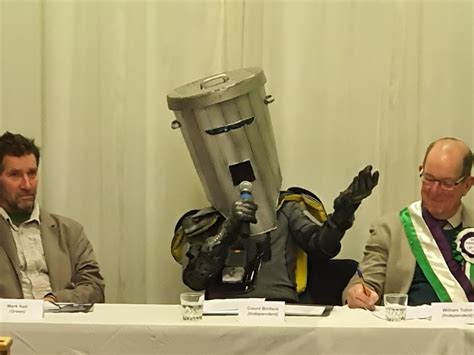 He has metamorphosed into count binface photograph: Count Binface aims to lay waste to Boris Johnson's ...