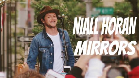 Niall Horan Mirrors Lyrics Youtube