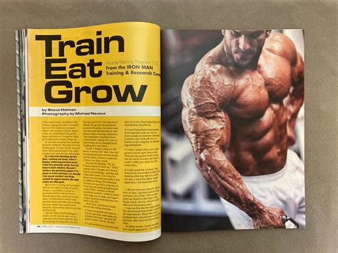 Ironman Bodybuilding Magazine Dave Goodin Cinzia Clapp 04 14 Ebay