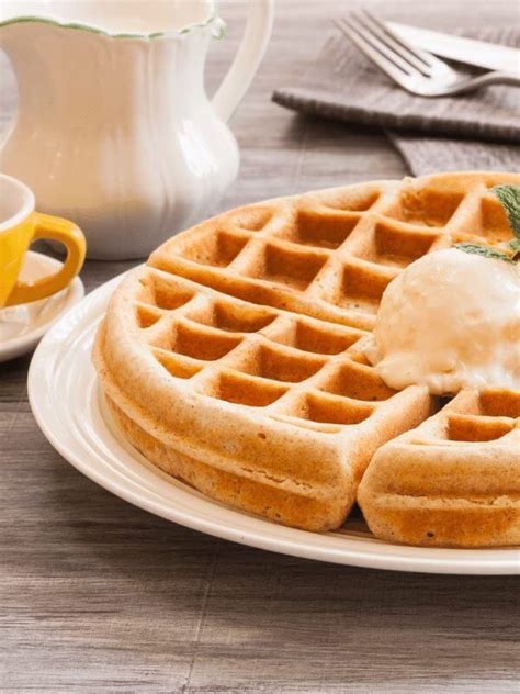 Single Serve Homemade Waffle Recipe Easy Crisp Single Serving