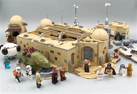 Lego Star Wars Review 75290 Mos Eisley Cantina The Build New