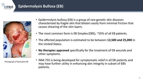 Inm 755 For Epidermolysis Bullosa Eb 11