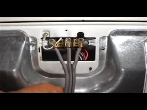 3 Prongs cord Whirlpool electric dryer - YouTube