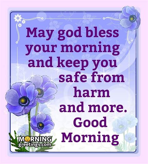 Good Morning Wishes With Blessings Images Morning Greetings