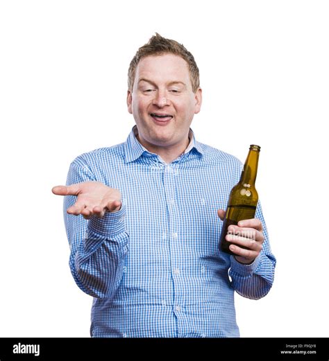 Young Man Holding Beer Bottle Hi Res Stock Photography And Images Alamy